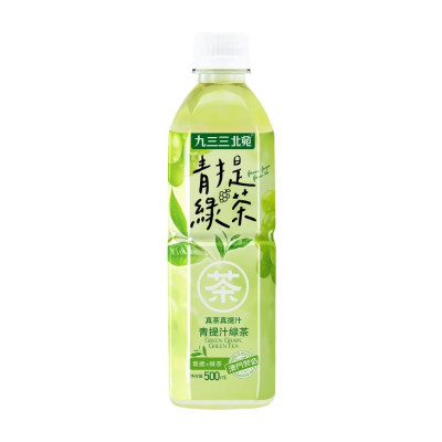 澳門 933北苑-青提綠茶 500ml x4支